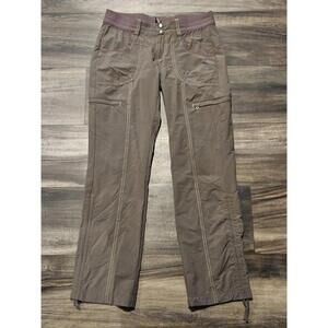 Kuhl Trekr  Cinched Leg Hiking Pants Brown Size 2 Short Women's Lightweight